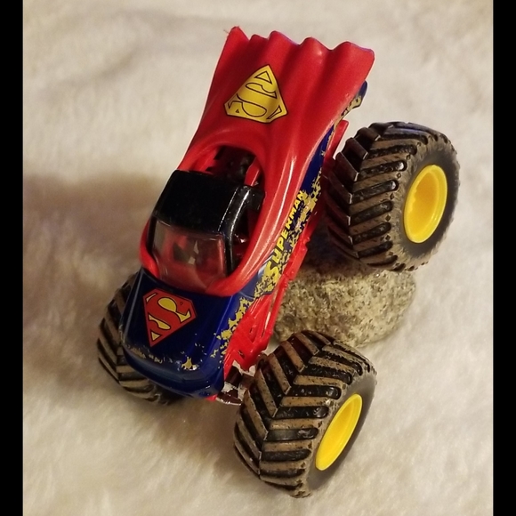 Mattel | Toys | Mattel Hot Wheels Monster Jam Superman Collectible ...